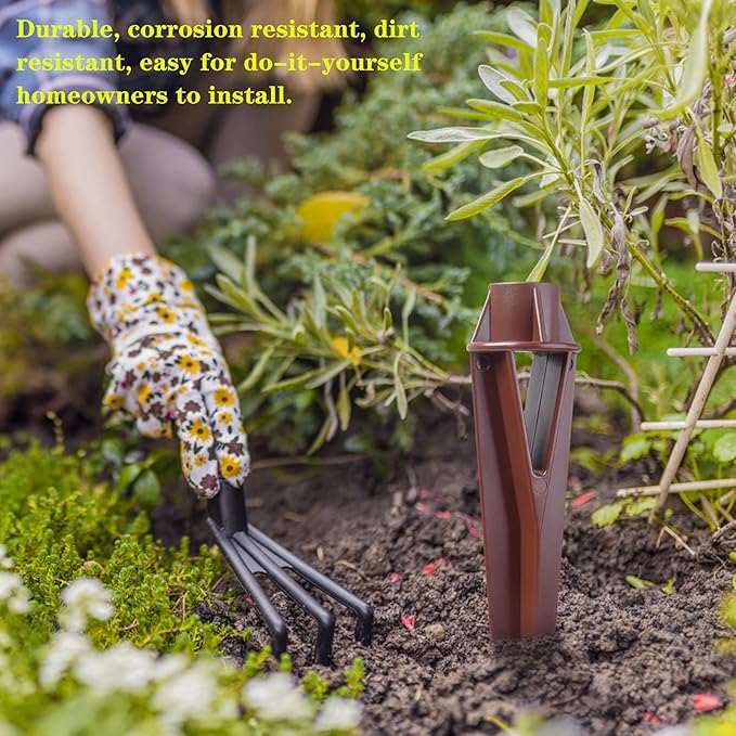 Ground Stake Spike for Outdoor Landscape Spot Path Solar Flood Light Replacement Light Stake Spike Part Holder | Lumora