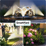 Outdoor Solar Spotlight, 2 Pack with 15" Panel - Waterproof LED, Easy to Install, Adjustable Height Outdoor Solar | Lumora
