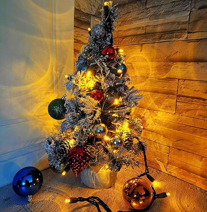 Christmas Lights LED Commercial Mini LED String Lights, 120V UL, Green Wire Xmas Lights for Indoor & Outdoor Use | Lumora