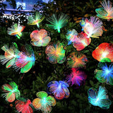 JJGoo 2 Pack Solar Garden Lights, Solar Flower Swaying Light for Outside, New Upgraded Outdoor Waterproof Light for | Lumora