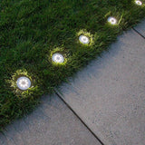 Aogist Solar Ground Lights, LED Garden Disk Lights In-Ground Outdoor Landscape Lighting for Lawn Patio Pathway Yard | Lumora
