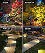 Outdoor Landscape Lighting, 4 Pack Outdoor Spotlights, LED Landscape Lights for House Yard Garden Lawn Tree Fence | Lumora