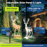 Solar Spot Lights Outdoor Waterproof for Flag, Tree, House, Garden, Yard, 3 Brightness Modes Solar Powered | Lumora