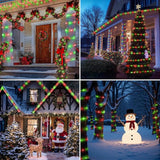 Jnaurb 2-Pack Battery Operated Rope Lights for Outside, Total 66FT 200LED 8 Modes Battery Operated String Lights | Lumora