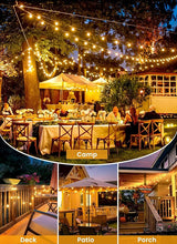Brightown 158FT Solar String Lights Outdoor Waterproof with Remote, Solar Patio Lights with 75 Shatterproof LED | Lumora