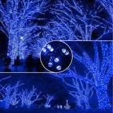 XTF2015 105ft 300 LED Christmas String Lights, End to End Plug 8 Modes Christmas Lights UL Certified Outdoor Indoor | Lumora