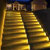 6 Pack Solar Stair Lights, Solar Step Lights Outdoor Waterproof IP65, LED Outdoor Step Light Decor for Garden | Lumora
