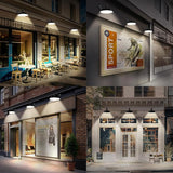 17in. Satin Black Outdoor Gooseneck Barn Light Fixture With 13in. Long Extension Arm - Wall Sconce Farmhouse | Lumora