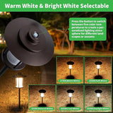 12V Landscape Path Light, 5 Color Temperature Selectable Pathlight LED, IP65 Waterproof Walkway Lights Low Voltage | Lumora