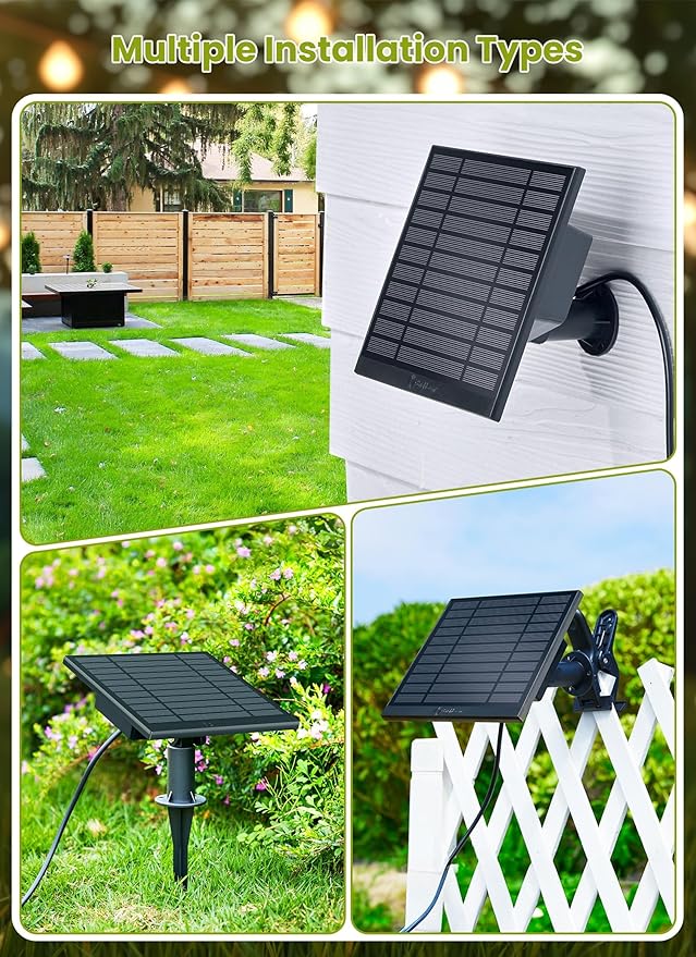 Brightown 58FT Solar String Lights Outdoor with Remote Cable Ties Hooks, 26 LED Shatterproof Bulbs, 3 Light Modes | Lumora