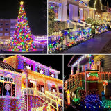 1000 LED 328ft 8 Modes with Timer Christmas String Lights IP55 Outdoor Waterproof UL Certificated Indoor Fairy | Lumora