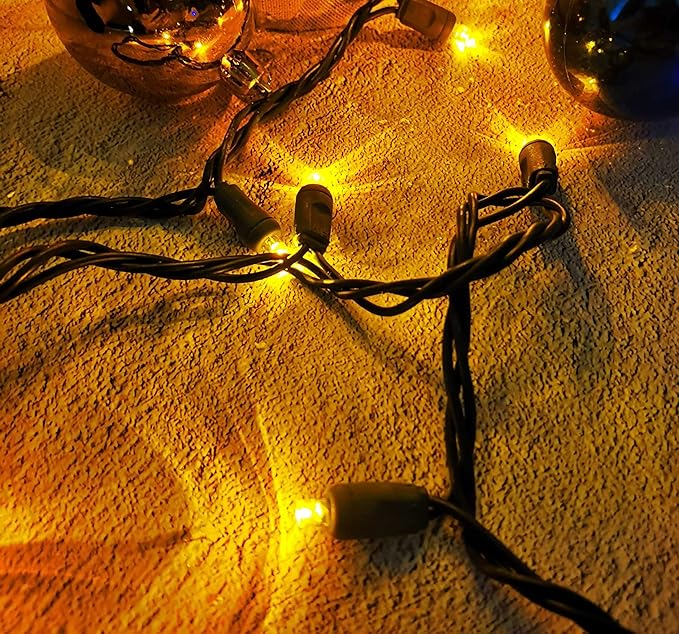 Christmas Lights LED Commercial Mini LED String Lights, 120V UL, Green Wire Xmas Lights for Indoor & Outdoor Use | Lumora