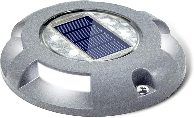SIEDiNLAR Solar Deck Lights 1 Pack (White)