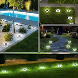INCX Solar Lights Outdoor Waterproof, 28 Pack Solar Lights for Outside, Solar Garden Lights Landscape Lighting for | Lumora