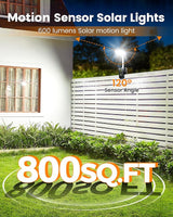 Clip On Solar Lights Outdoor, Motion Sensor Outdoor Lights, 92 LEDs 600LM Solar Fence Lights Outdoor | Lumora