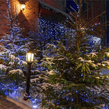 2 Pack Solar Christmas Lights Outdoor, 72FT 200 LED Solar String Lights with 8 Lighting Modes, IP65 Waterproof | Lumora