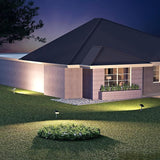 Consciot Solar Spot Lights Outdoor, 4 Pack, White, 600 Lumens, IP65 Waterproof, 6500K Daylight, Solar Landscape | Lumora