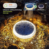 YiLaie Solar Step Lights Outdoor Waterproof, Warm White Stair Lights Solar Powered for Steps Deck Stair Yard | Lumora