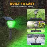 T-SUN Solar Lights Outdoor Waterproof IP65, 12 Pack LED Solar Spot Lights Color Changing IP65 Waterproof Smart Auto | Lumora