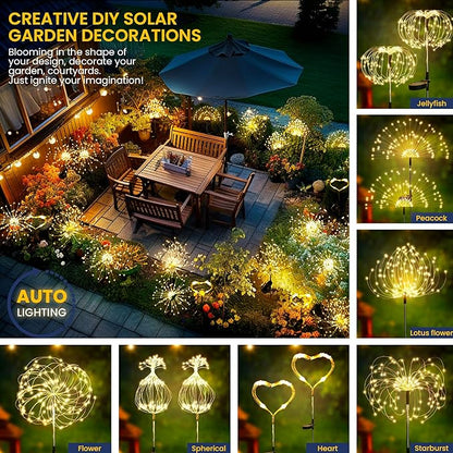 GIGALUMI Solar Lights Outdoor Outdoor Decor, 12 Pack Patio Lights 2 Pack Garden Lights for Yard Lawn Pathway Backyard Driveway