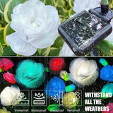 10 LED 7-Color Changing Solar Rose Flower Lights Garden Decorations Outdoor Waterproof Decorative Stake Lights for | Lumora
