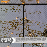 Sunlite 80571 24ft Outdoor String Lights, 1.5W Commercial Grade, Waterproof, Linkable Strands, UL Listed, 7 Hanging | Lumora