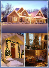Vintage C9 Christmas Lights Outdoor, 150 Feet C9 String Lights with 150 LED C9 Plastic Bulbs, Waterproof | Lumora