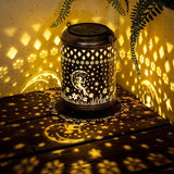 SOLPEX Solar Hanging Lanterns Waterproof Fairy Garden Lights Outdoor Decor Metal Solar Lanterns for Patio Yard | Lumora
