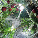 Christmas Lights 50 LED 17FT Commercial Mini LED String Lights, 120V UL, White Wire Xmas Lights for Indoor & | Lumora