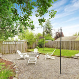 Espird String Light Poles for Outside 4 Pack, 10 Feet Outdoor String Lights Poles for String Lights, Backyard Patio | Lumora