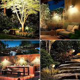 ZUCKEO 10W Low Voltage Landscape Lighting LED Landscape Lights, 12V 24V Waterproof Outdoor Spotlights 1000LM Warm | Lumora