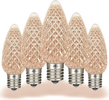Novelty Lights 250CT Faceted Ultra Bright Dimmable Outdoor Christmas Replacement Bulbs - Decorative LED Christmas | Lumora