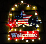 Hometown Evolution, Inc. Solar Powered LED Lights (30 LED, Solar White Ball - 8 Foot - Warm - Outdoor String Light | Lumora