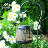 MCSSLNT Solar LED Stake Lantern with Shepherd Hook, Waterproof Solar-Powered Lighting, Decor for Gardens, Pathways | Lumora