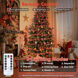 Jnaurb 2-Pack Battery Operated Rope Lights for Outside, Total 66FT 200LED 8 Modes Battery Operated String Lights | Lumora