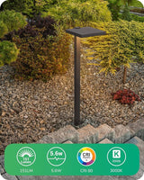 EDISHINE Low Voltage Landscape Lighting, 5.6W 151LM 3000K 50,000 Hrs Waterproof LED Pathway Lights, 12V Aluminum | Lumora