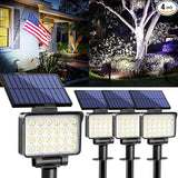 Solar Spot Lights Outdoor Waterproof for Flag, Tree, House, Garden, Yard, 3 Brightness Modes Solar Powered | Lumora