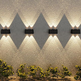 8-Pack Solar Fence Lights, Up & Down Lighting, 50LM/25LM 4 Modes (3000K/6500K), IP65 Waterproof, 1200mAh Battery | Lumora