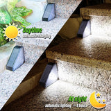 JSOT Solar Lights for Step 10 Pack, Stair Lights Outdoor Yard Decor, IP65 Waterproof Deck Lighting for Outside | Lumora