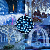 100 Counts Aqua LED Christmas Lights – 50ft 5mm Aqua Christmas Lights Outdoor Commercial Grade Waterproof, Indoor | Lumora