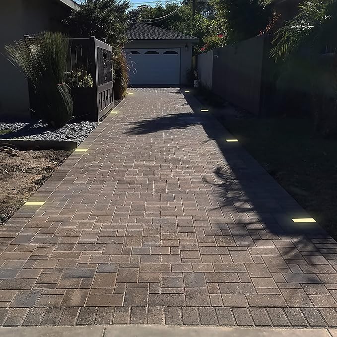 LUMENGY Paver Light 3×6 Inch (2.95 X 5.9), 2700K Warm White Glare-Free Illumination for Driveways, Pathways, Pool | Lumora