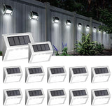 SOLPEX 24 Pack Solar Outdoor Lights,12 Pack Step Light,12 Pack Ground Light,Waterproof Solar Lights for | Lumora