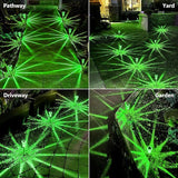 St Patricks Day Decorations Solar Lights Outdoor 10 Pack Solar Pathway Lights Green Halloween Decorations | Lumora