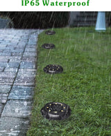 Biling Solar Outdoor Lights Walkway Lights 12 Packs, Bright Solar Ground Lights Uplight Sidelight Waterproof for | Lumora