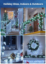 C9 LED Christmas Lights Outdoor, 81 Feet 100 LED String Light with Timer & 8 Lighting Mode, Waterproof Commercial | Lumora
