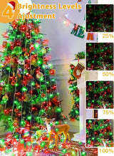 Christmas Lights 600 LED 98FT, Waterproof Outdoor String Lights with Remote and Timer, 8 Modes Dimmable Fairy | Lumora