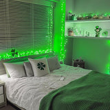 JMEXSUSS Green Christmas Lights Indoor Plug in,150 LED Connectable String Lights Outdoor, 59ft 8 Modes Green | Lumora