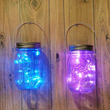 Decorman Solar Mason Jar Lid Lights, 6 Pack 20 LED Waterproof String Fairy Star Firefly Jar Lids Lights for Patio | Lumora