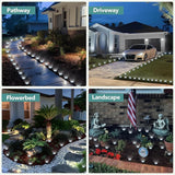 SOLPEX Mini Solar Ground Lights, 10 Pack Solar Lights Outdoor Waterproof, Pathway Lights Solar Powered, Solar | Lumora
