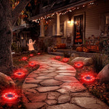 Flacchi Solar Ground Lights - Solar Powered Lights Outdoor Solar Disk Light Waterproof Landscape Light for Patio | Lumora